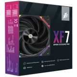 Вентилятор для корпуса 1STPLAYER XF7 ARGB Black (XF7-BK-1IN1)