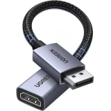 Кабель DisplayPort (M) - HDMI (F), 0.2м UGREEN DP133 (65982S)