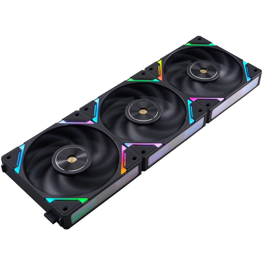 Вентилятор для корпуса 1STPLAYER XF7 ARGB Black (3 шт.) - XF7-BK-3IN1