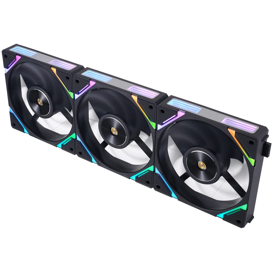 Вентилятор для корпуса 1STPLAYER XF7 ARGB Black (3 шт.) - XF7-BK-3IN1 - фото 2