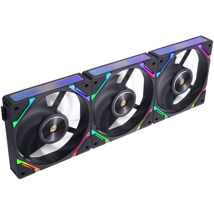 Вентилятор для корпуса 1STPLAYER XF7 ARGB Black (3 шт.) - XF7-BK-3IN1 - фото 3