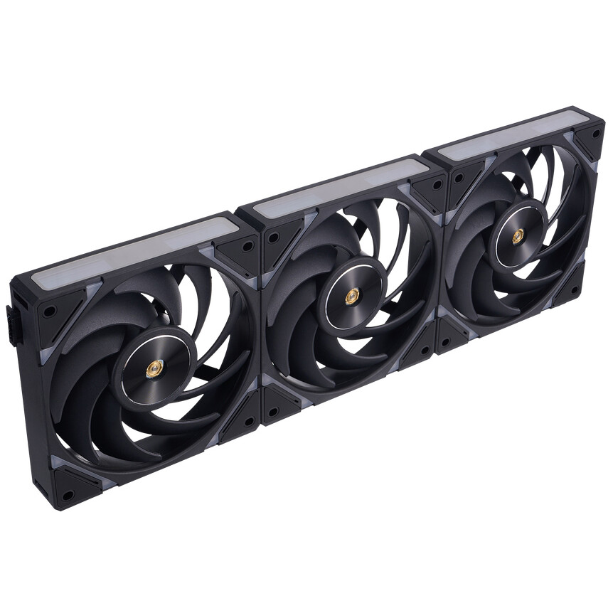 Вентилятор для корпуса 1STPLAYER XF7 ARGB Black (3 шт.) - XF7-BK-3IN1 - фото 7