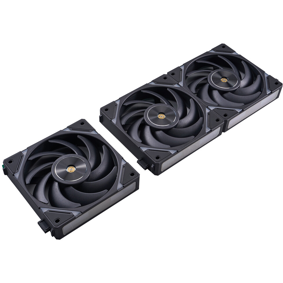 Вентилятор для корпуса 1STPLAYER XF7 ARGB Black (3 шт.) - XF7-BK-3IN1 - фото 8