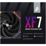 Вентилятор для корпуса 1STPLAYER XF7 ARGB Black (3 шт.) (XF7-BK-3IN1)