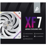 Вентилятор для корпуса 1STPLAYER XF7 ARGB White (3 шт.) (XF7-WH-3IN1)