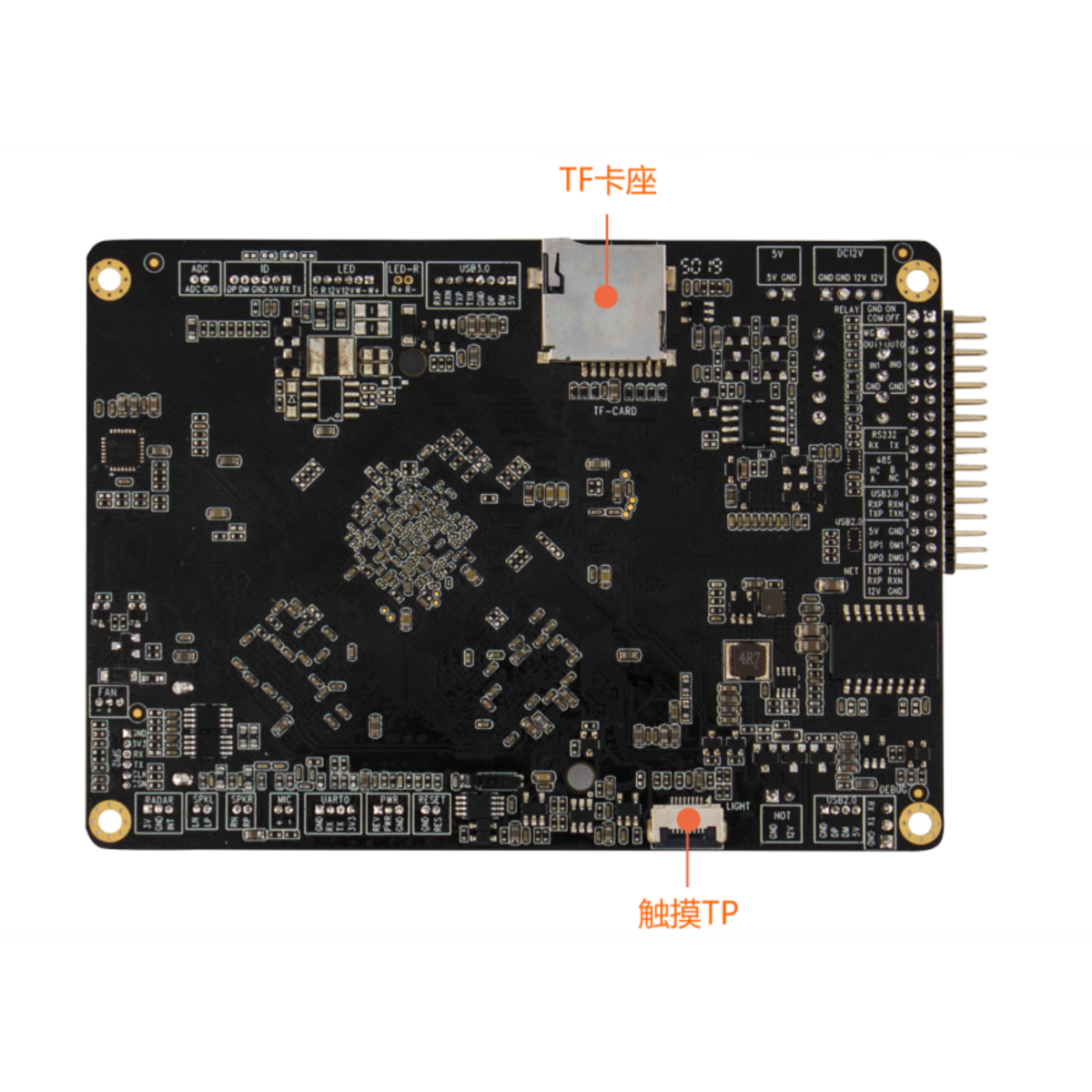 Одноплатный компьютер FireFly Face-RK3399 2/16Gb - фото 4