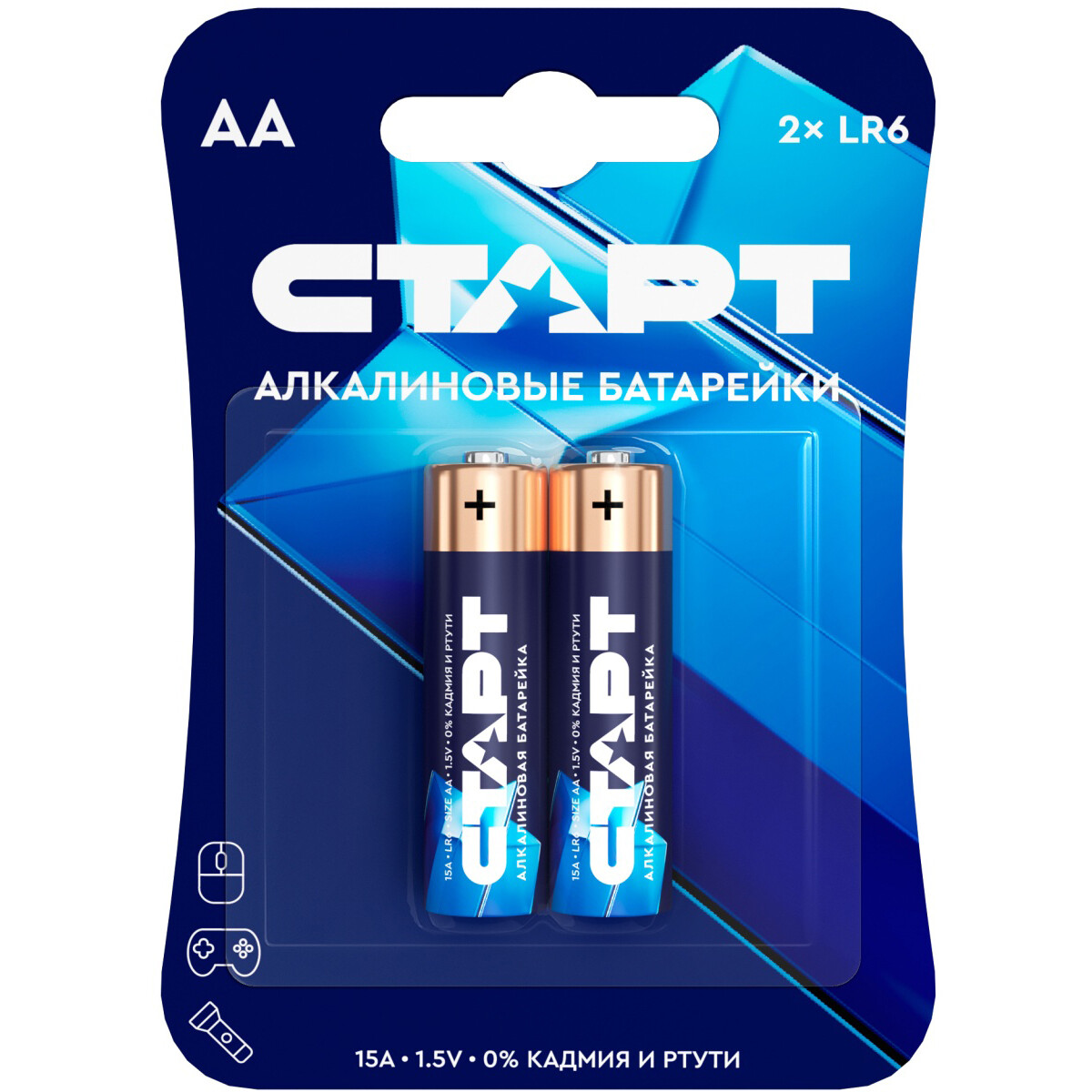 Батарейка СТАРТ (AA, 2 шт.) - 4670012295921