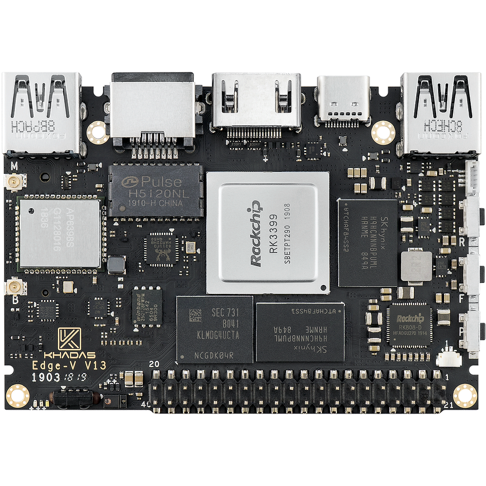 Одноплатный компьютер Khadas Edge-V Pro 4/32Gb - KEGV-P-002