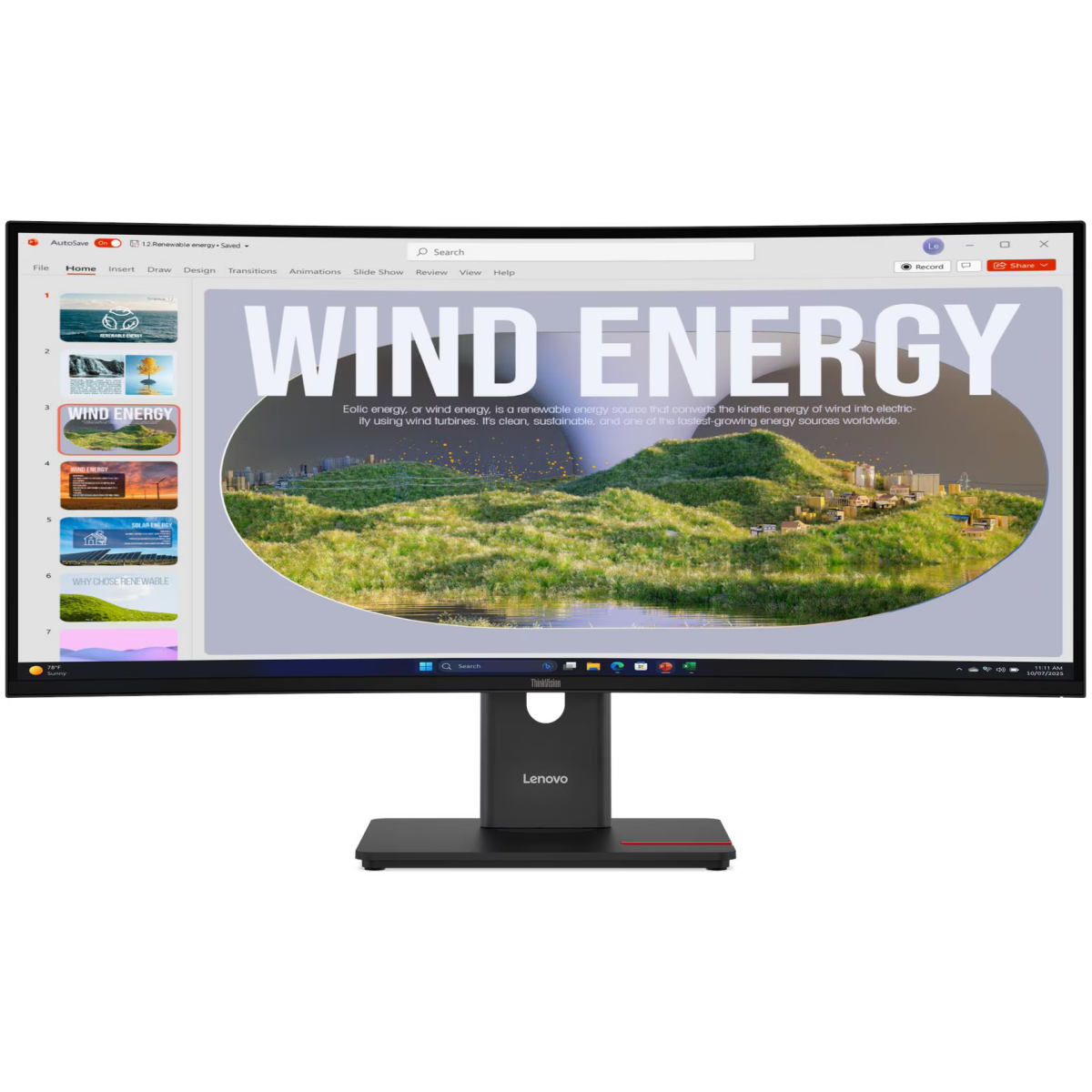 Монитор Lenovo 34" ThinkVision T34WD-40 (64AEGAT1UK)