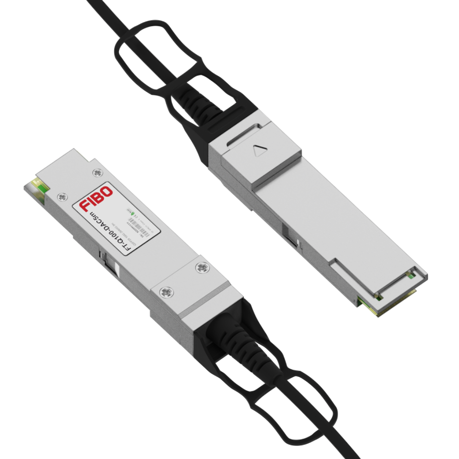 Кабель QSFP28 FIBO-TELECOM FT-Q100-DAC5m, 5м