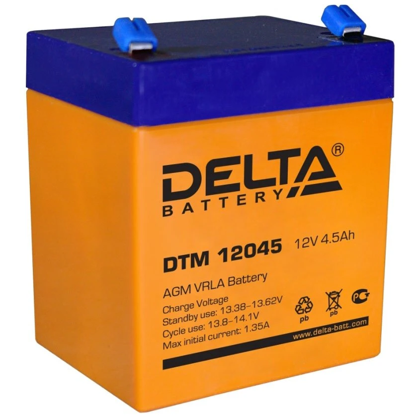 Аккумуляторная батарея Delta DTM12045 - DTM 12045