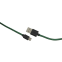 Кабель USB A (M) - microUSB B (M), 1м, PERO DC04 Green/Black - PRDC-04MU1MGB - фото 2