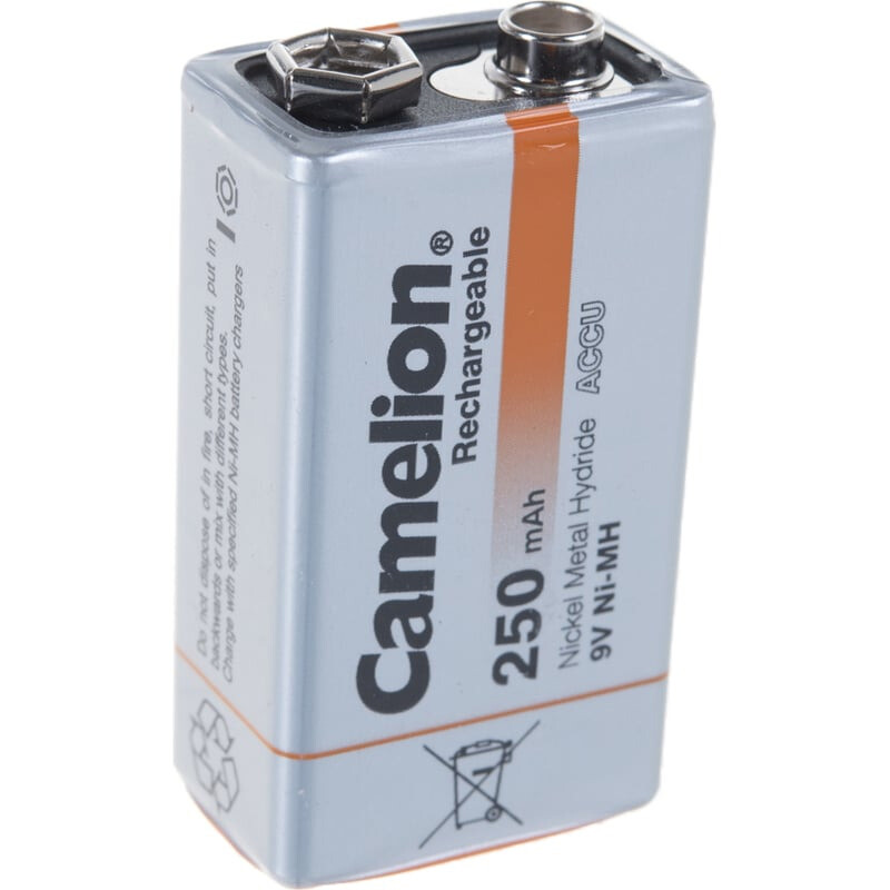 Аккумулятор Camelion NH-9V250BP1 (9V, 250mAh, 1 шт.) - 5014 - фото 2