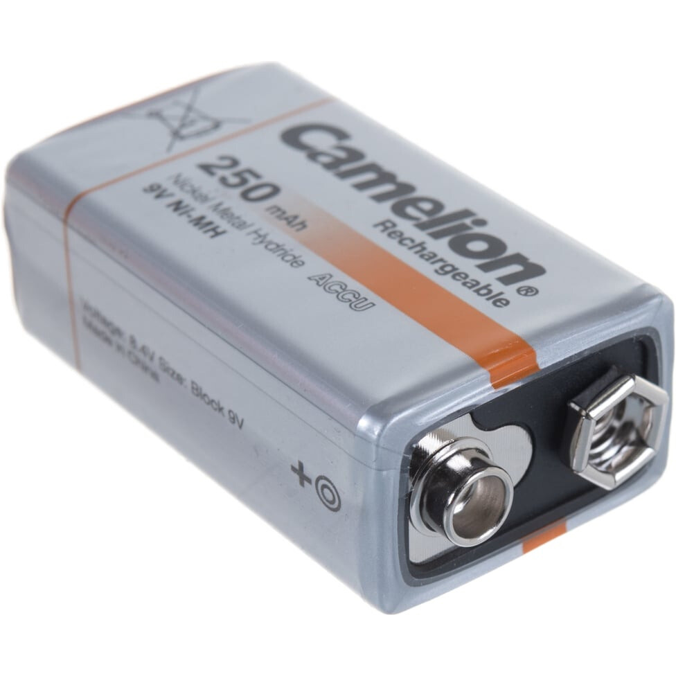 Аккумулятор Camelion NH-9V250BP1 (9V, 250mAh, 1 шт.) - 5014 - фото 3