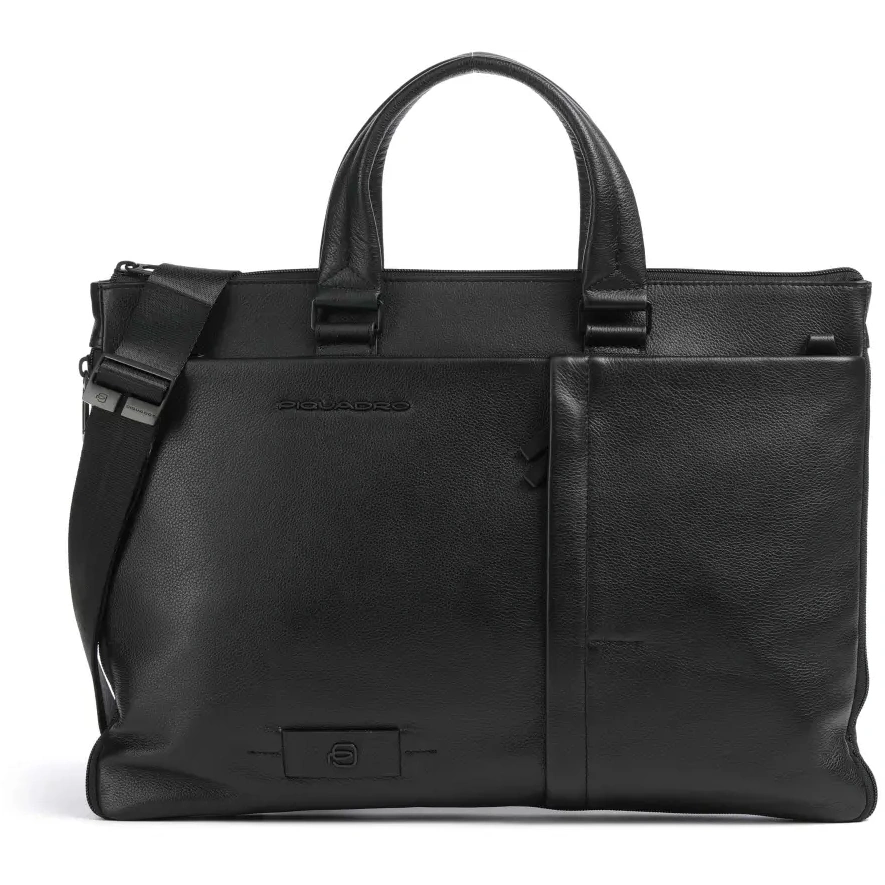 Сумка для ноутбука Piquadro Slim Laptop Bag 15.6" Black (CA4021W137/N)
