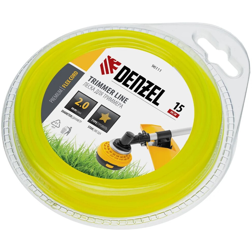 Леска для триммера Denzel 96111