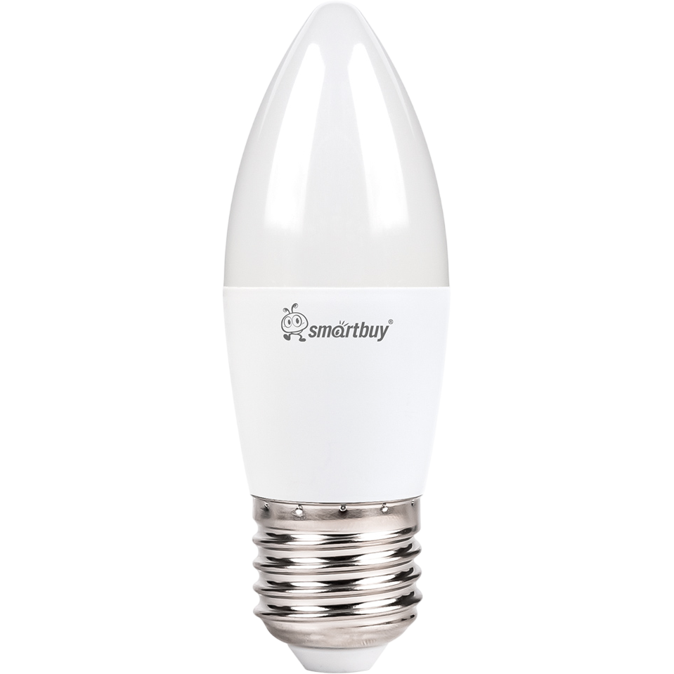 Светодиодная лампочка SmartBuy SBL-C37-15-60K-E27 (15 Вт, E27)