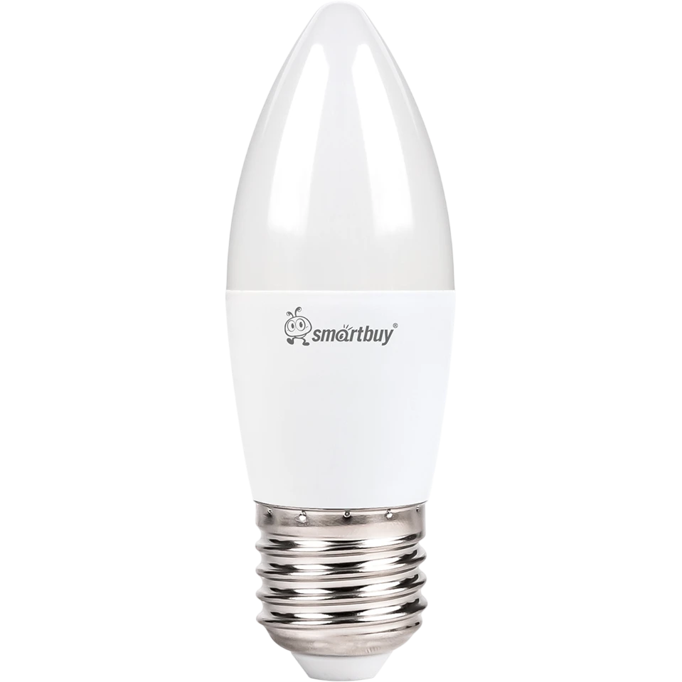 Светодиодная лампочка SmartBuy SBL-C37-15-60K-E27 (15 Вт, E27)