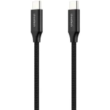 Кабель USB Type-C - USB Type-C, 2м, Choetech XCC-1007-V2 Black (XCC-1007-V2-BK)