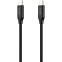 Кабель USB Type-C - USB Type-C, 2м, Choetech XCC-1007-V2 Black - XCC-1007-V2-BK