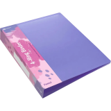 Папка на 4-х кольцах Бюрократ PAST0740/4RVIO