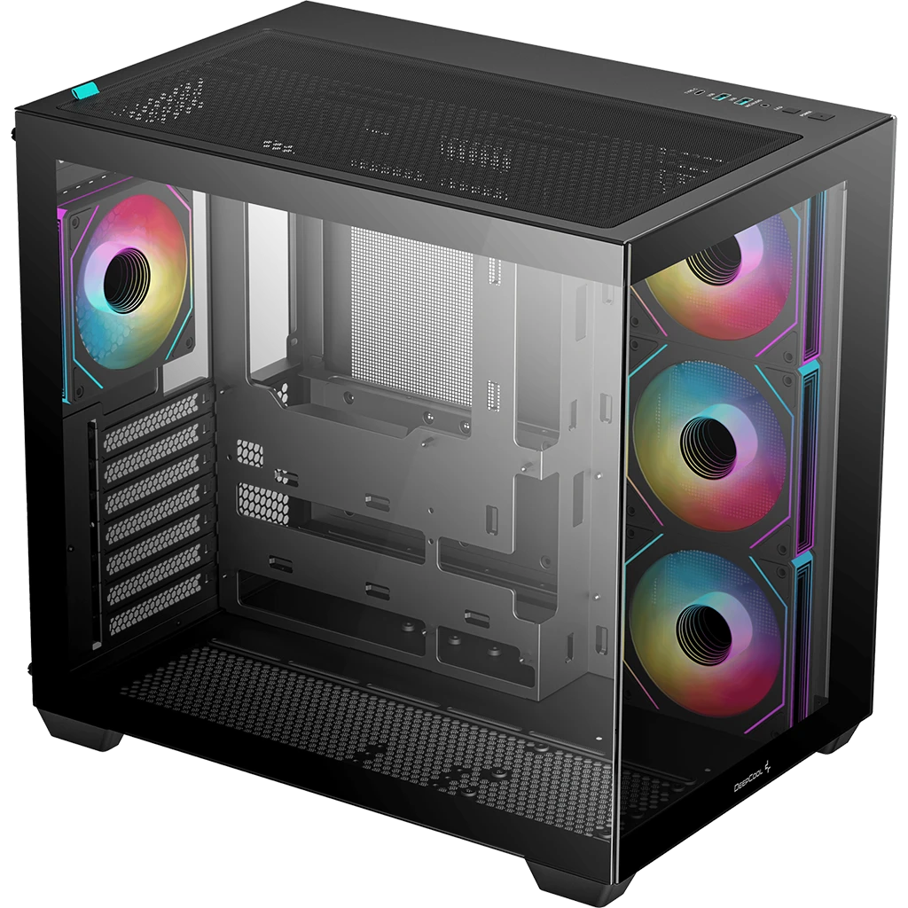..... Корпус DeepCool CG530 4F Black (0374) повреждена упаковка - R-CG530-BKADA4-G-1 - фото 2