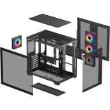 ..... Корпус DeepCool CG530 4F Black (0374) повреждена упаковка (R-CG530-BKADA4-G-1)