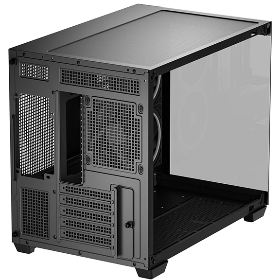 Корпус DeepCool CG330 3F Black - R-CG330-BKNGM3-G - фото 6