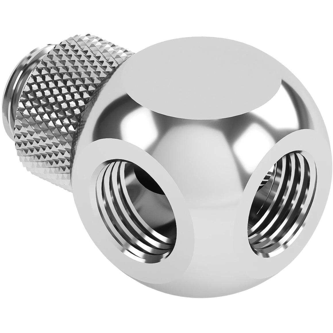 Разветвитель для СЖО Barrow TX4T-A01 Silver (BA0050)