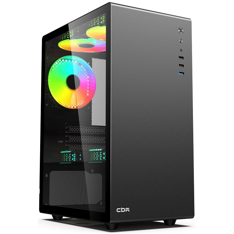 Корпус CBR PCC-MATX-V500-WPSU