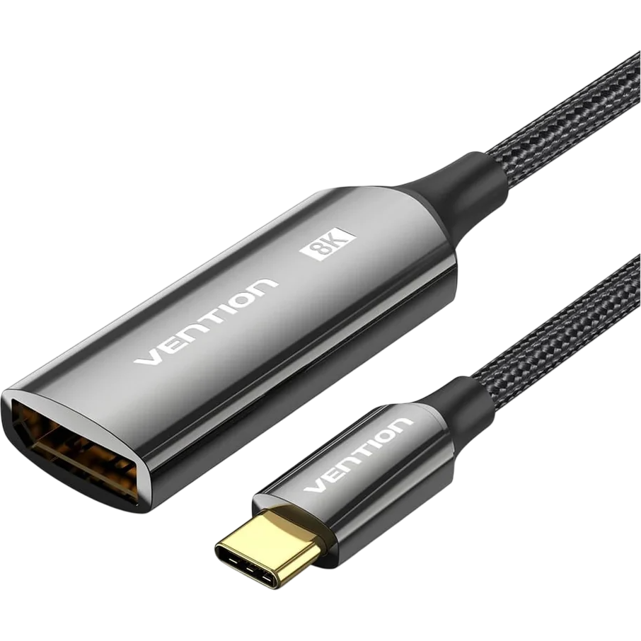 Переходник USB Type-C - DisplayPort, Vention CRGBC