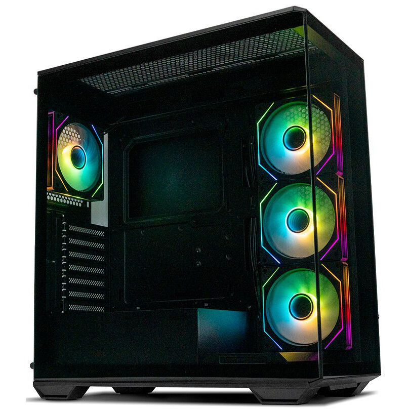 Корпус XASTRA Q600 4FM12A-C10-UC Black - Q600-4FM12A-C10-UC - фото 2