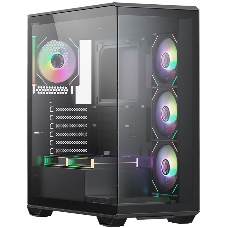 Корпус XASTRA Q600 6FM12A-C10-UC Black