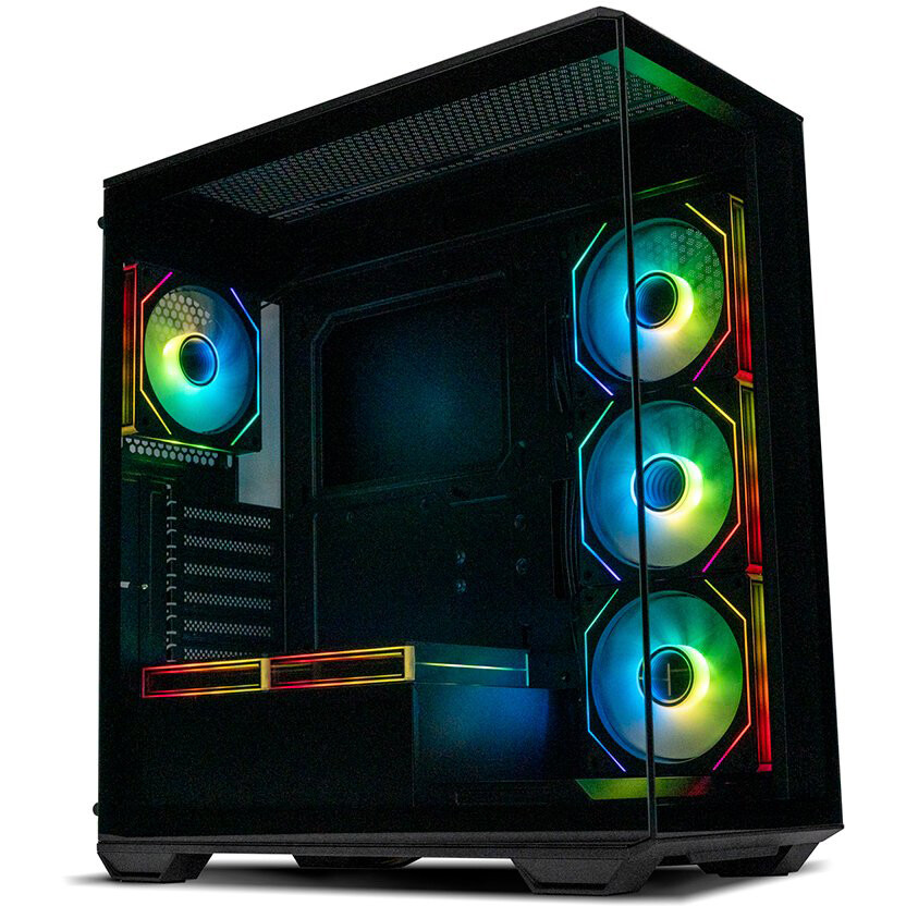 Корпус XASTRA Q600 6FM12A-C10-UC Black - Q600-6FM12A-C10-UC - фото 3