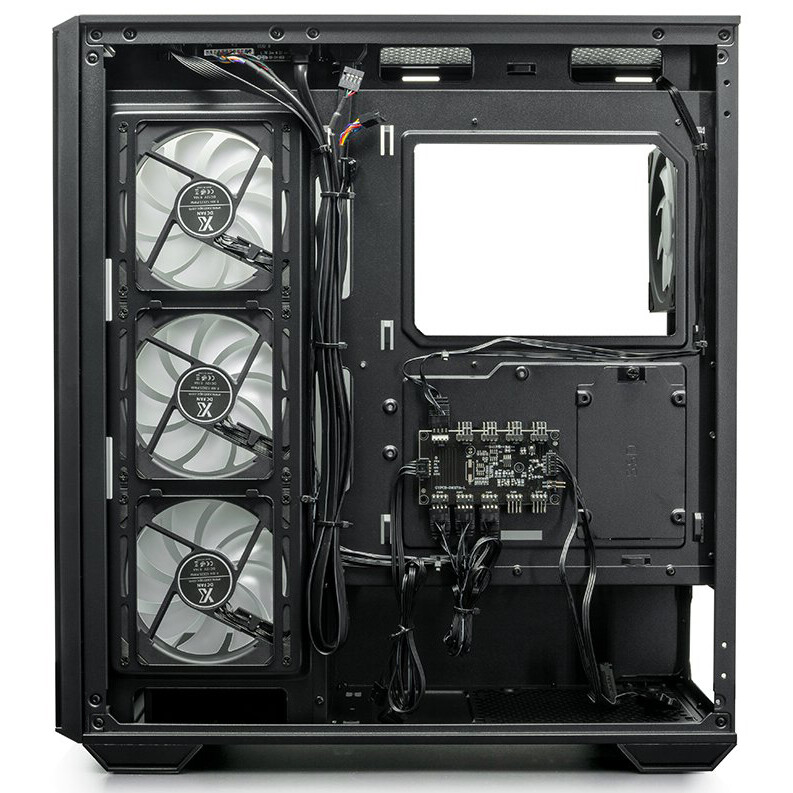 Корпус XASTRA Q600 6FM12A-C10-UC Black - Q600-6FM12A-C10-UC - фото 7