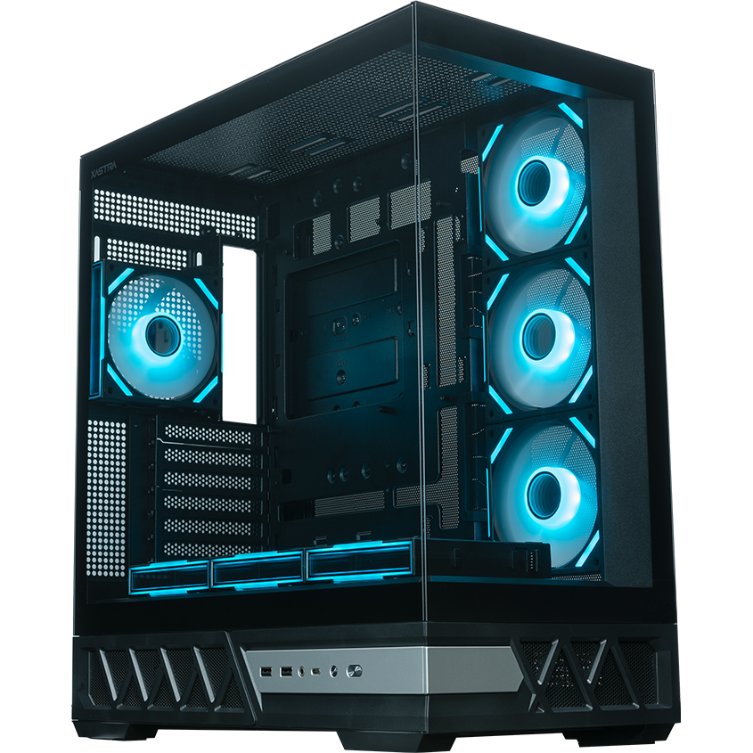 Корпус XASTRA Q700 7FS12A-C10-UC Black - Q700-7FS12A-C10-UC - фото 2