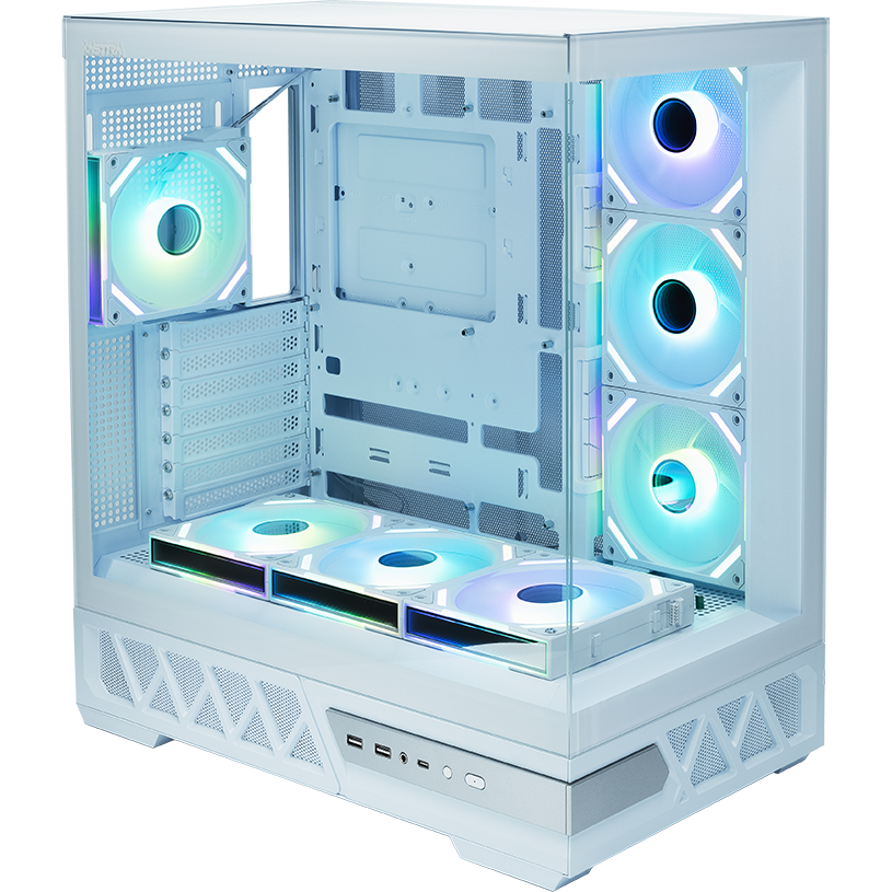 Корпус XASTRA Q700 7FS12A-C10-UC White - Q700-7FS12A-C10-UC-WH - фото 3