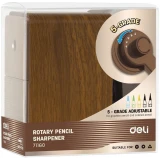 Точилка для карандашей Deli 71160 Brown (71160BROWN)