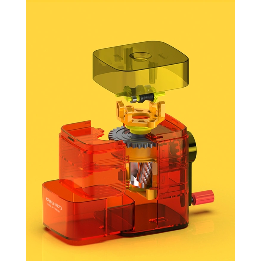 Точилка для карандашей Deli 71162 Red - 71162RED - фото 3