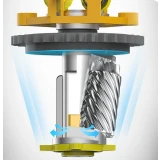 Точилка для карандашей Deli 71162 Red (71162RED)