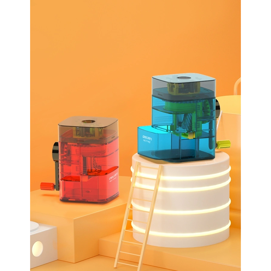 Точилка для карандашей Deli 71162 Red - 71162RED - фото 6