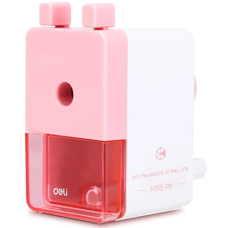 Точилка для карандашей Deli EH515 Pink - EH515-PK