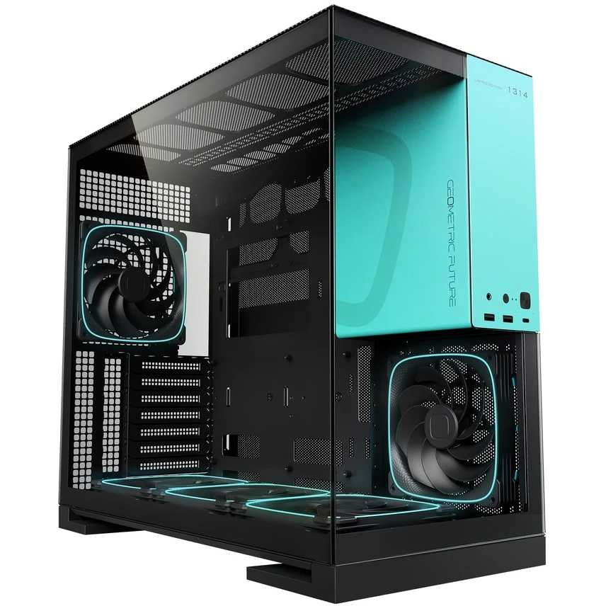 Корпус Geometric Future Model 5 ARGB Black/Blue - 1AM5WKBB00110