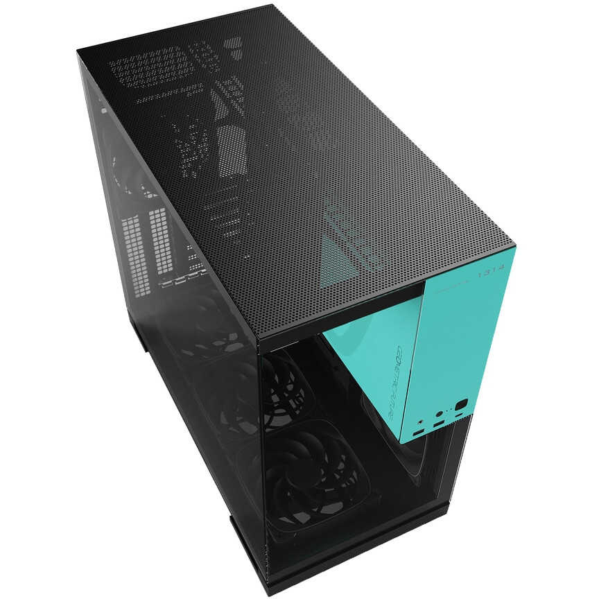 Корпус Geometric Future Model 5 ARGB Black/Blue - 1AM5WKBB00110 - фото 6