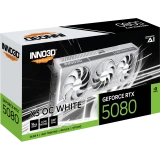 Видеокарта NVIDIA GeForce RTX 5080 INNO3D X3 OC WHITE 16Gb (N50803-16D7X-17605211)