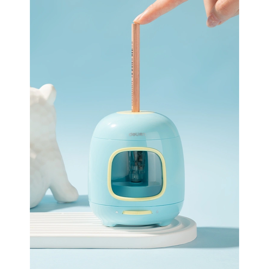 Точилка для карандашей Deli VA13 Blue - VA13BLUE - фото 3