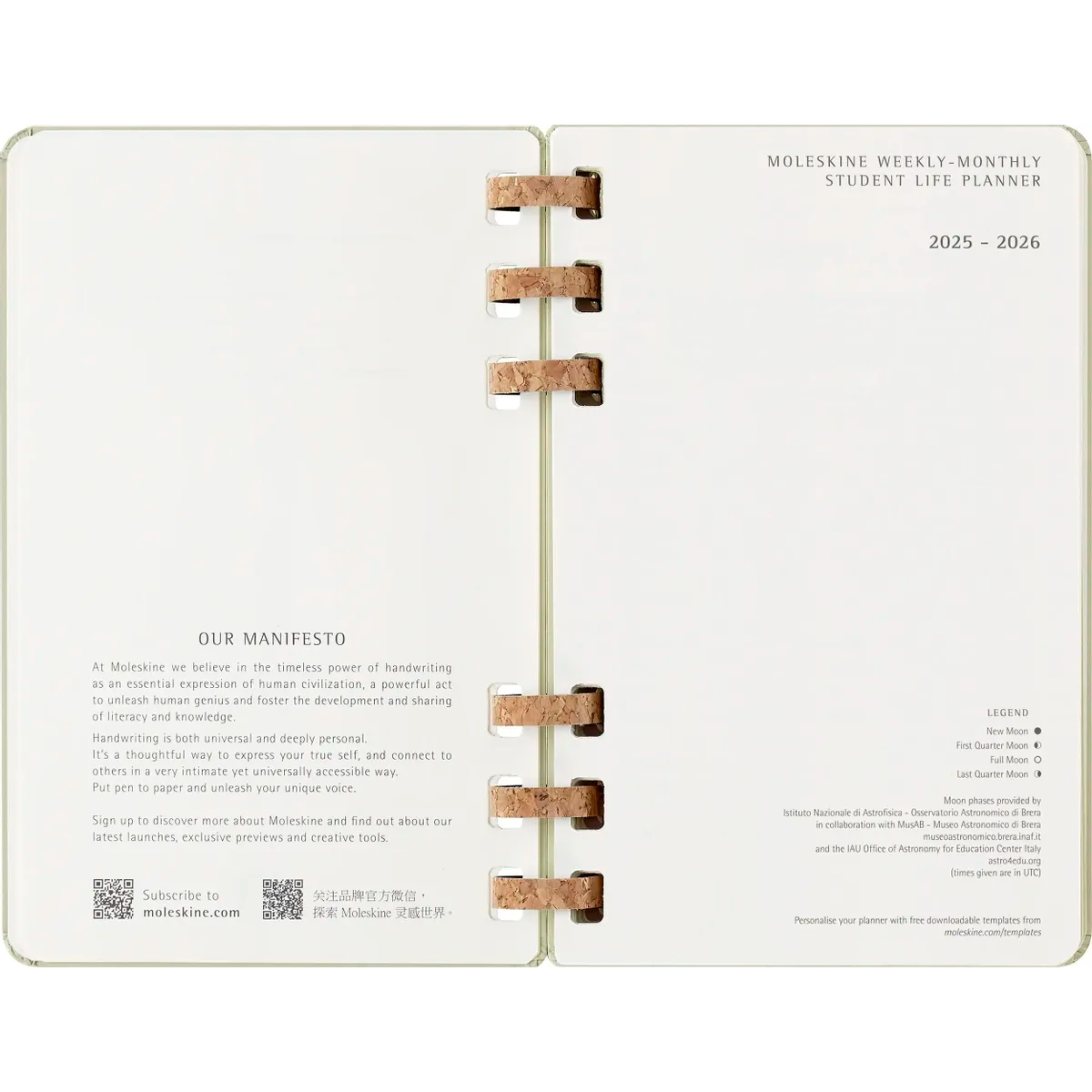 Еженедельник Moleskine DHSPK5212AMWH3 - фото 4
