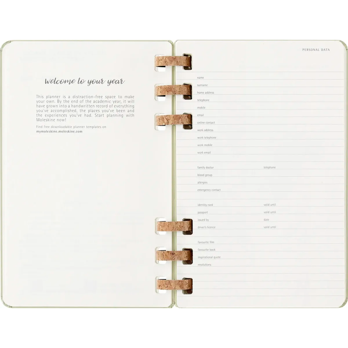 Еженедельник Moleskine DHSPK5212AMWH3 - фото 5