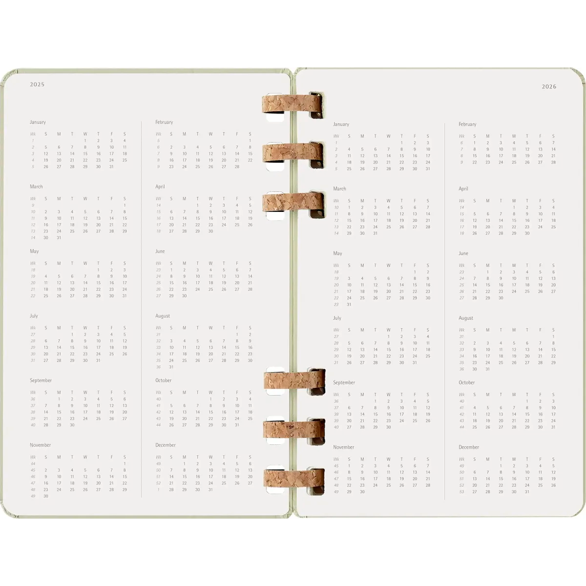 Еженедельник Moleskine DHSPK5212AMWH3 - фото 6