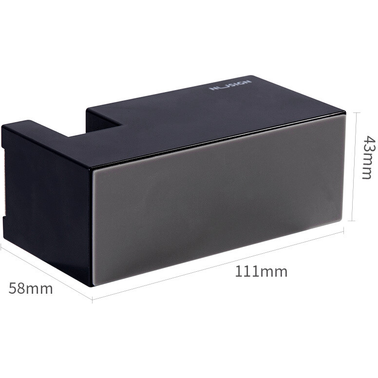 Диспенсер для клейкой ленты Deli NS121 Black - NS121BLACK - фото 3